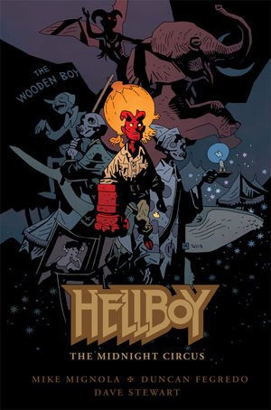  Portada para Hellboy: Midnight Circus